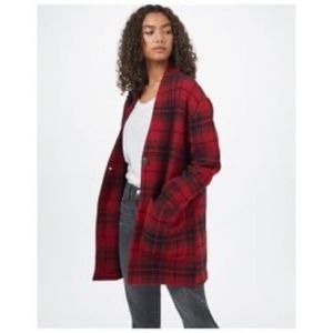 Tentree Flannel Cardigan. No tags but never worn. Oversized fit.